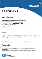 Zertifikat TÜV Süd - ISO 9001:2015